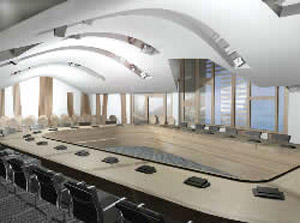 scottish parliament committee room view